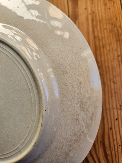 Assiettes plates dépareillées, Maroc & Anglais