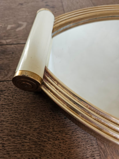 Plateau miroir apéritif Art Déco