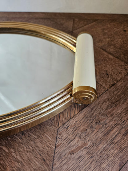 Plateau miroir apéritif Art Déco