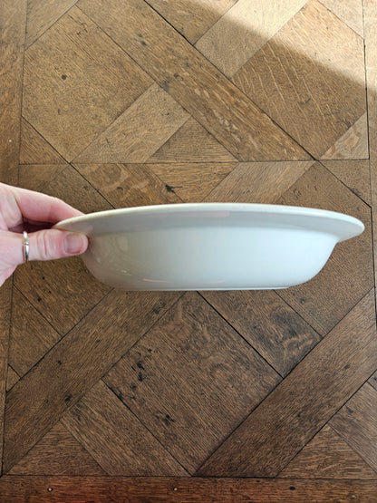 Plat creux Digoin, décor basque