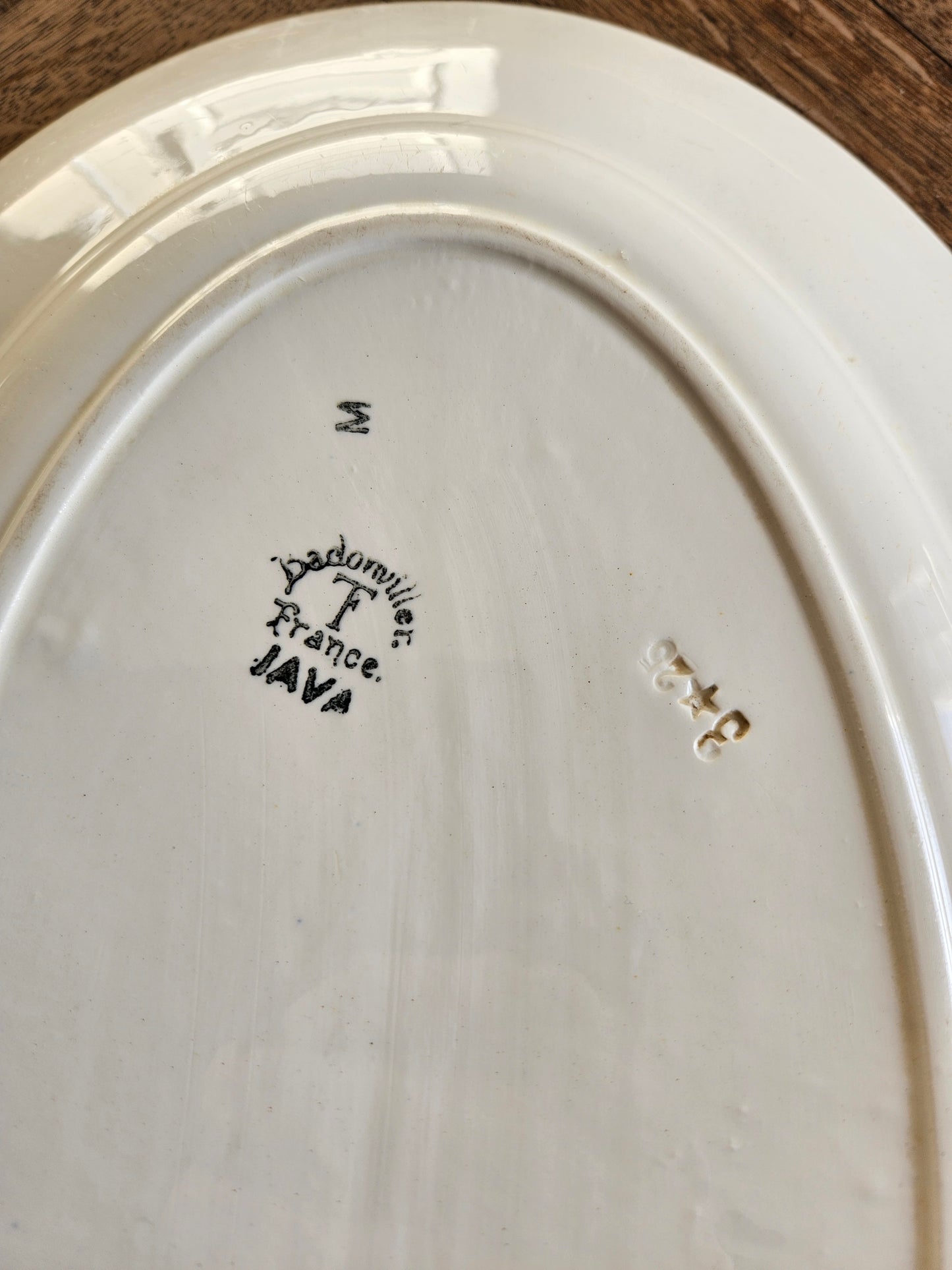 Plat ovale Badonviller, Java