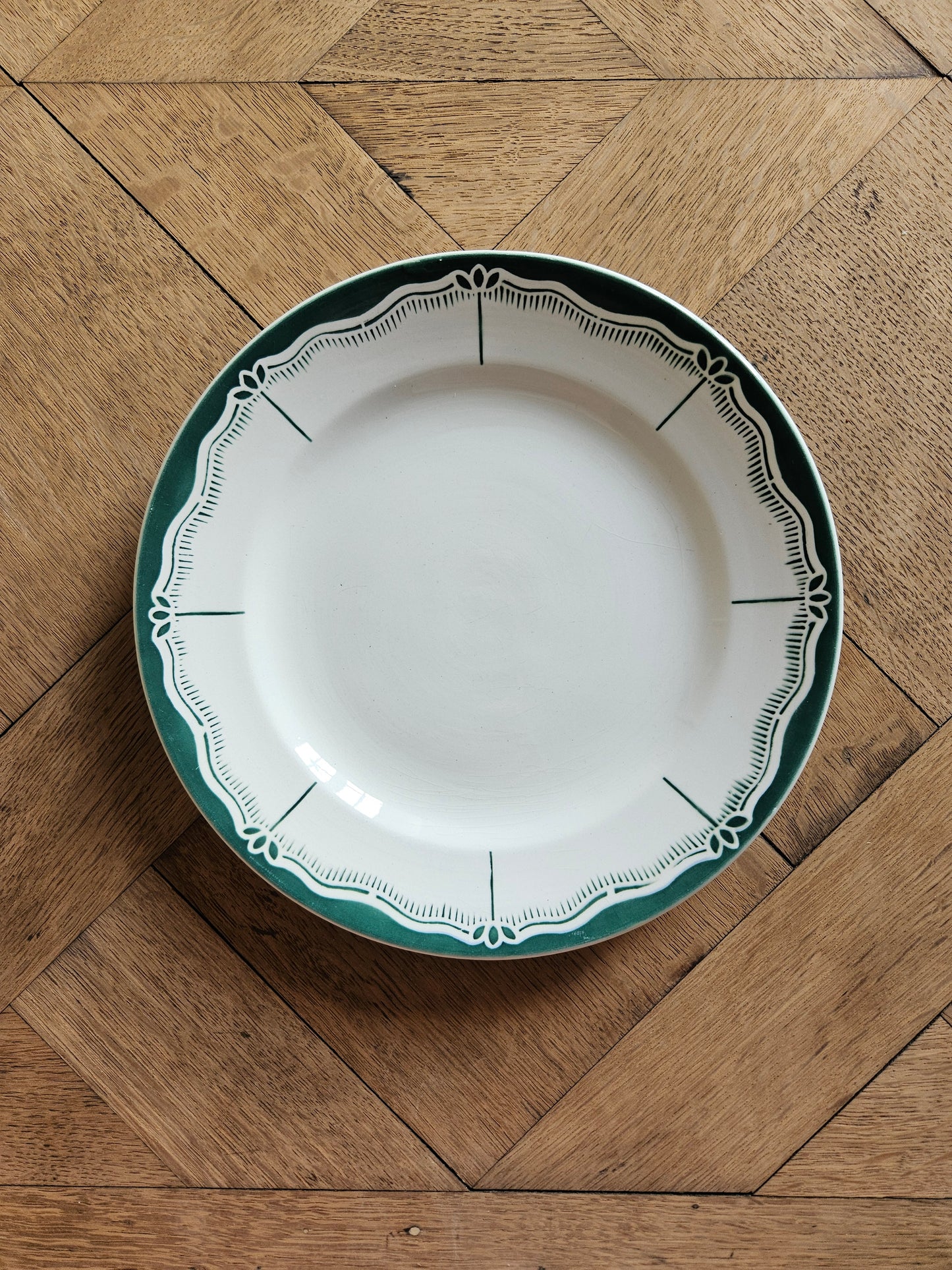Assiettes plates Digoin, Pascal