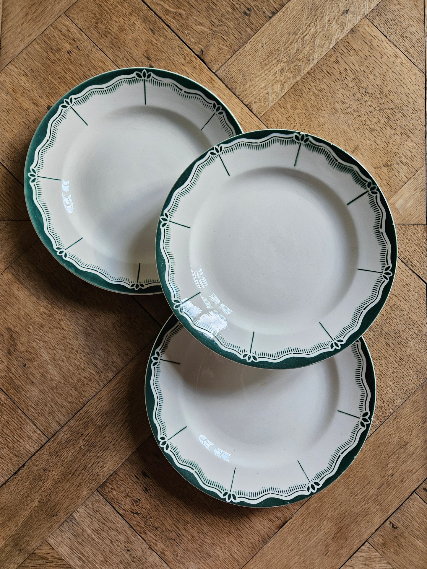 Assiettes plates Digoin, Pascal