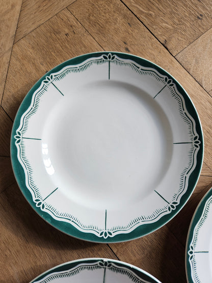 Assiettes plates Digoin, Pascal