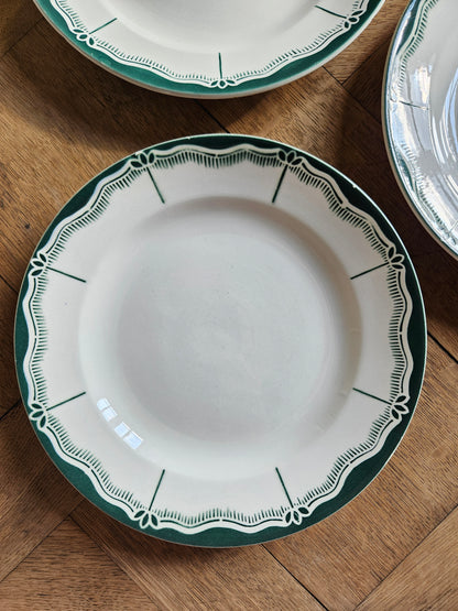 Assiettes plates Digoin, Pascal