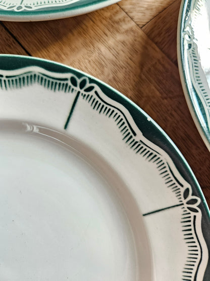 Assiettes plates Digoin, Pascal