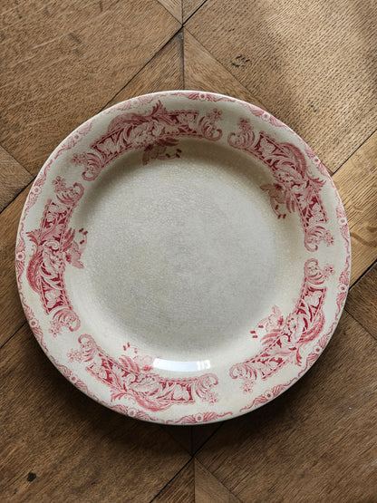 Assiettes plates Creil et Montereau, Ceylan