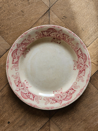 Assiettes plates Creil et Montereau, Ceylan