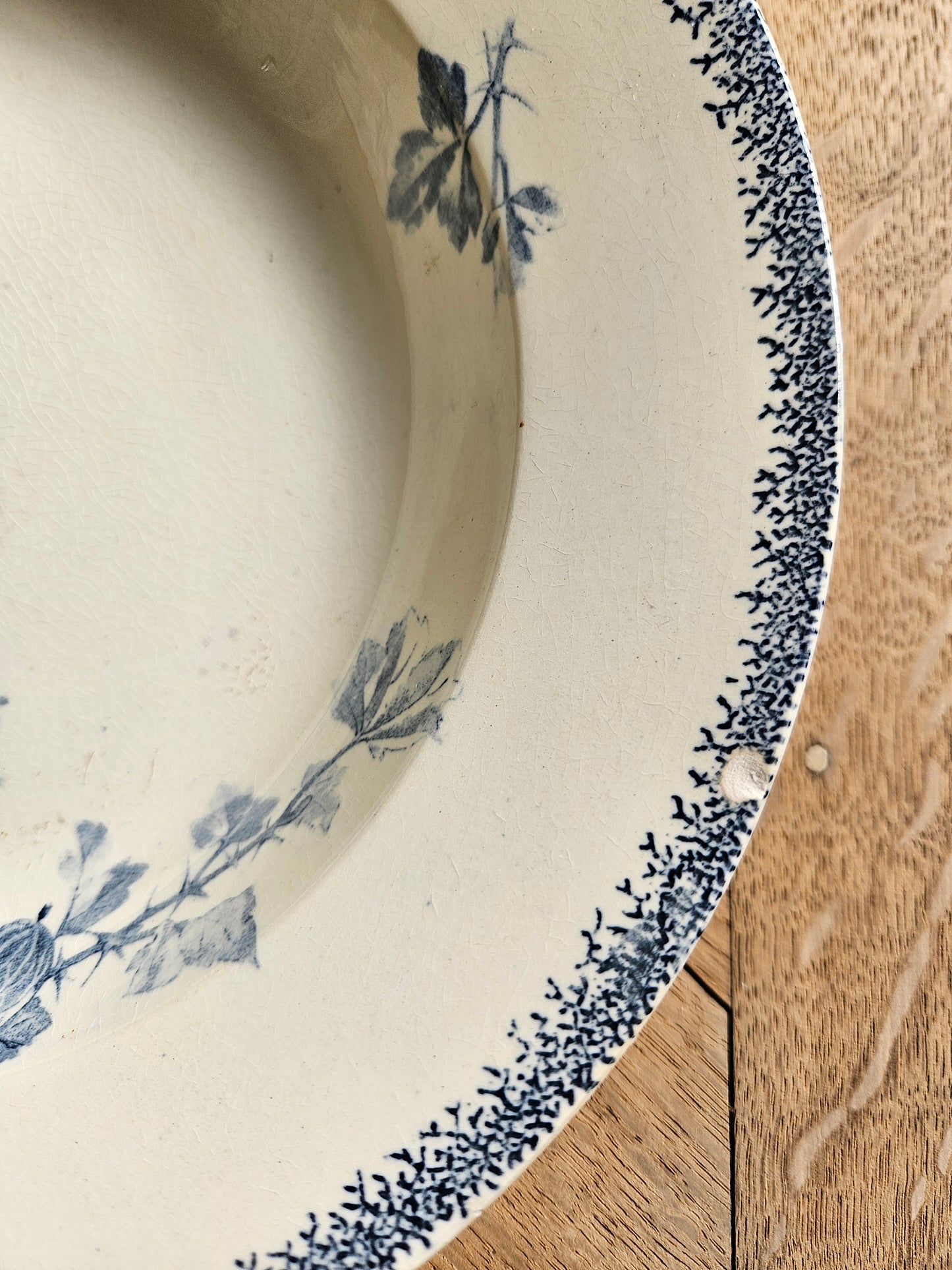 Assiettes creuses U&C Sarreguemines, Groseilles
