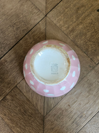 Bols à facettes anciens (abîmés)