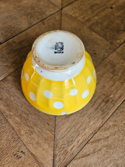 Bols à facettes anciens (abîmés)