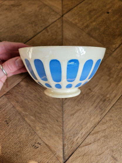 Bols à facettes anciens (abîmés)