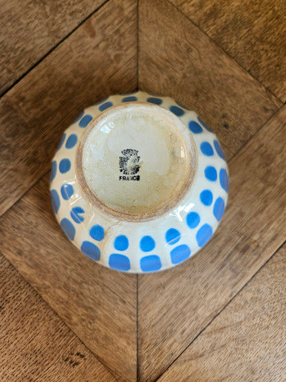 Bols à facettes anciens (abîmés)