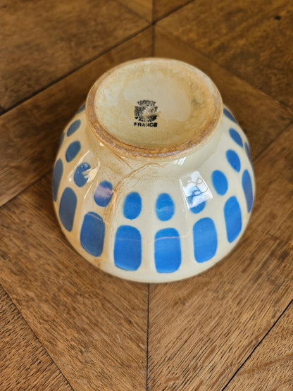 Bols à facettes anciens (abîmés)