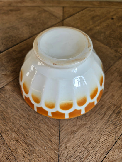 Bols à facettes anciens (abîmés)