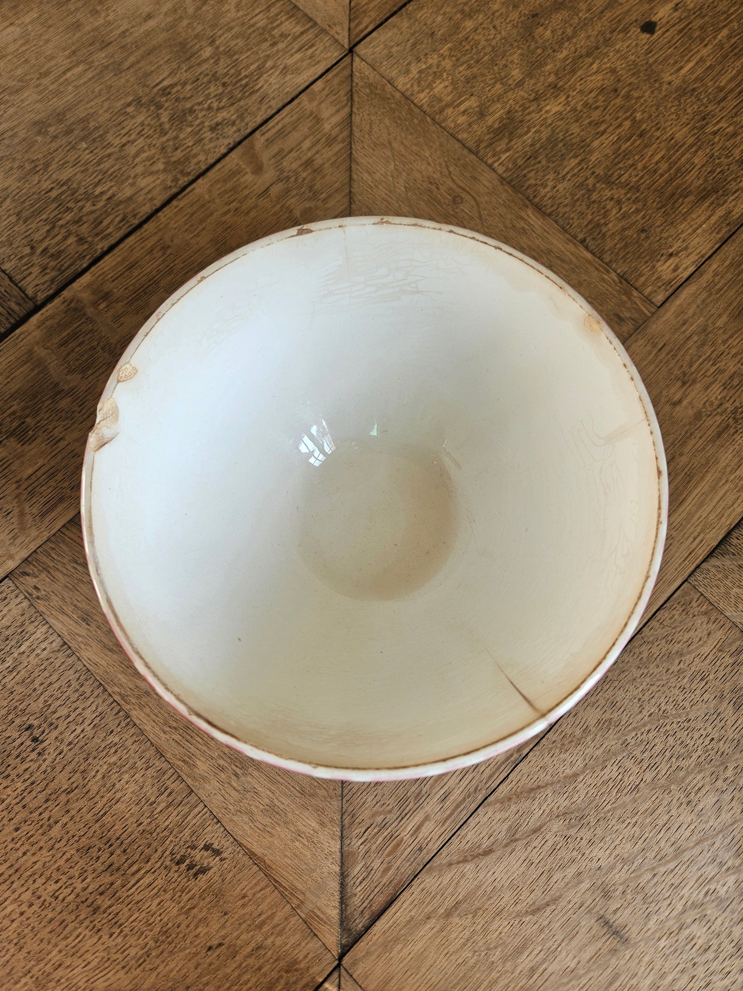 Bols à facettes anciens (abîmés)