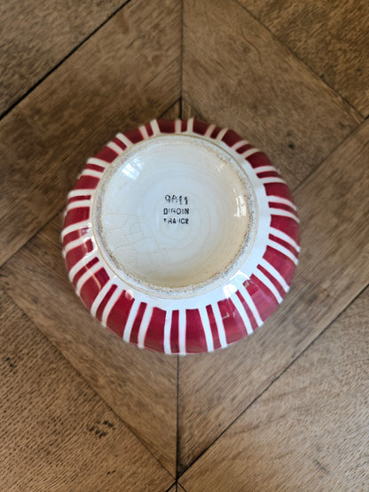 Bols à facettes anciens (abîmés)