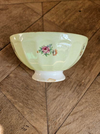 Bols à facettes anciens (abîmés)