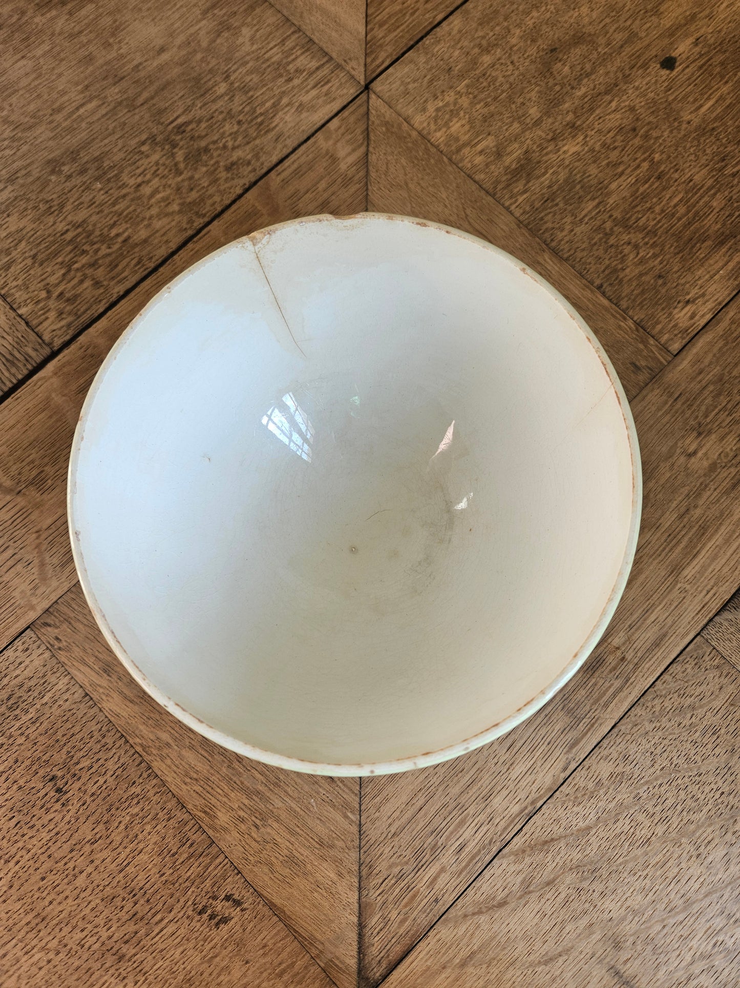 Bols à facettes anciens (abîmés)