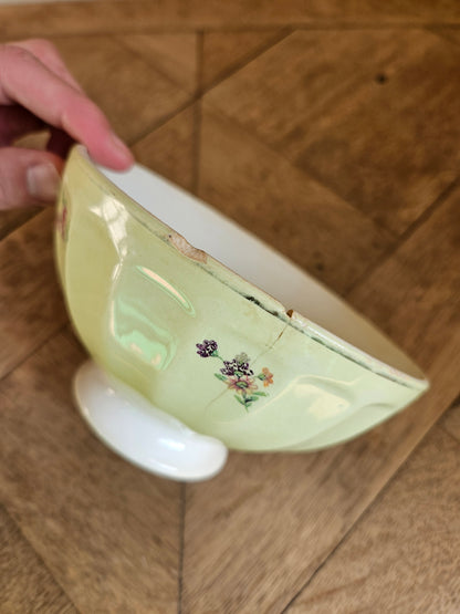 Bols à facettes anciens (abîmés)