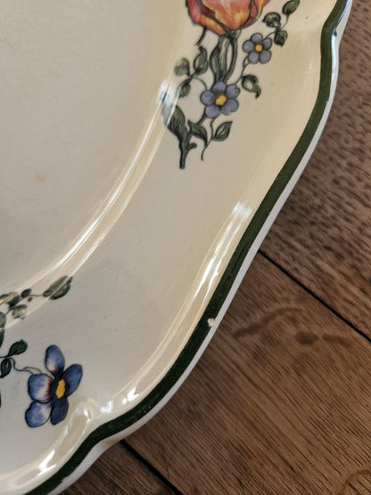 Plat ovale Villeroy et Boch 1562