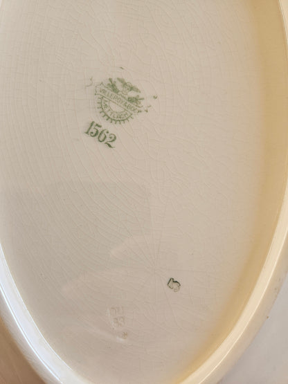Plat ovale Villeroy et Boch 1562