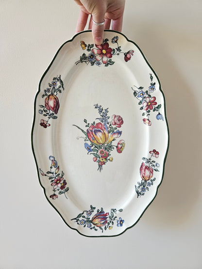 Plat ovale Villeroy et Boch 1562