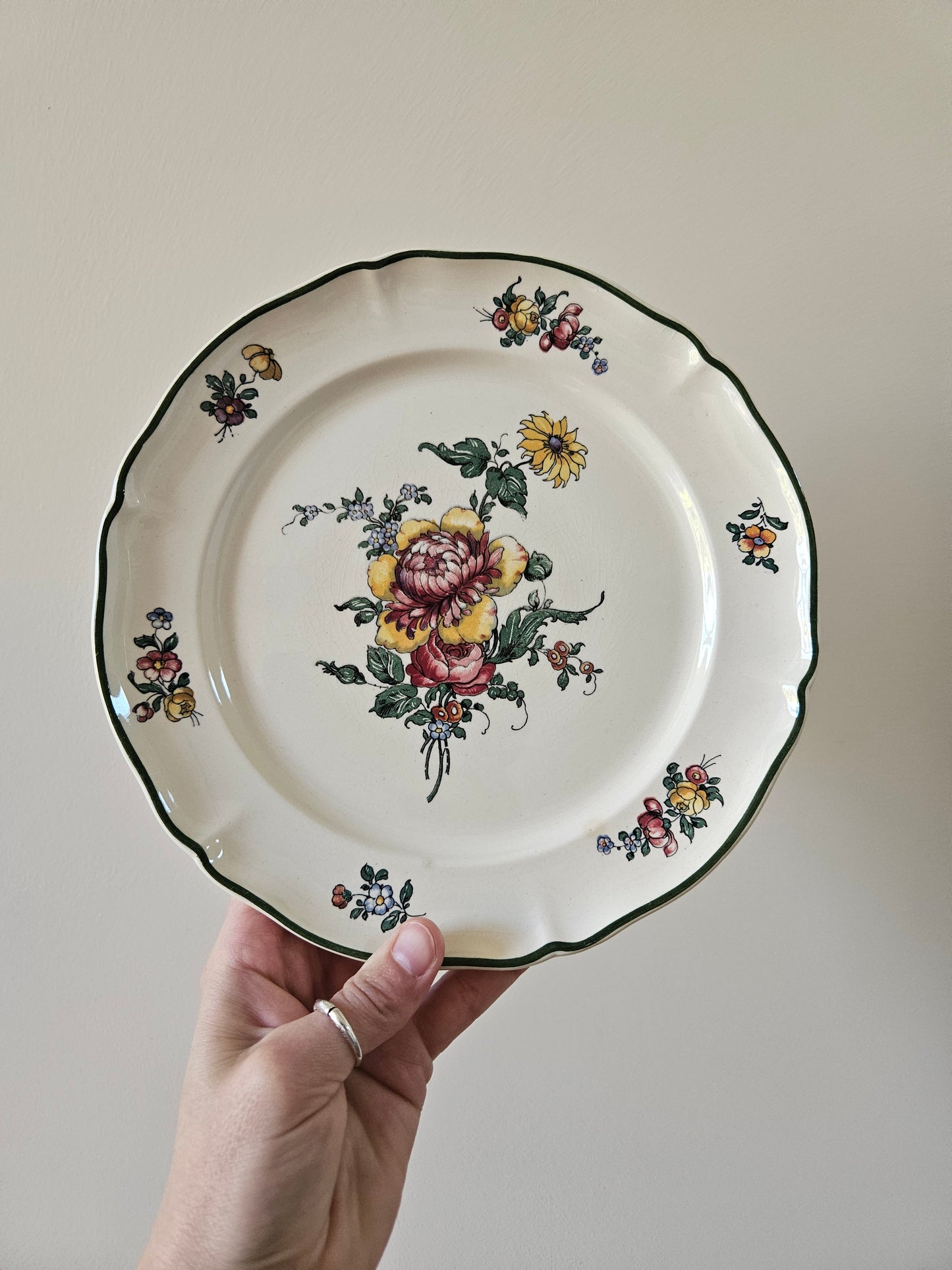 Assiette sur pied Villeroy et Boch 1562 #2
