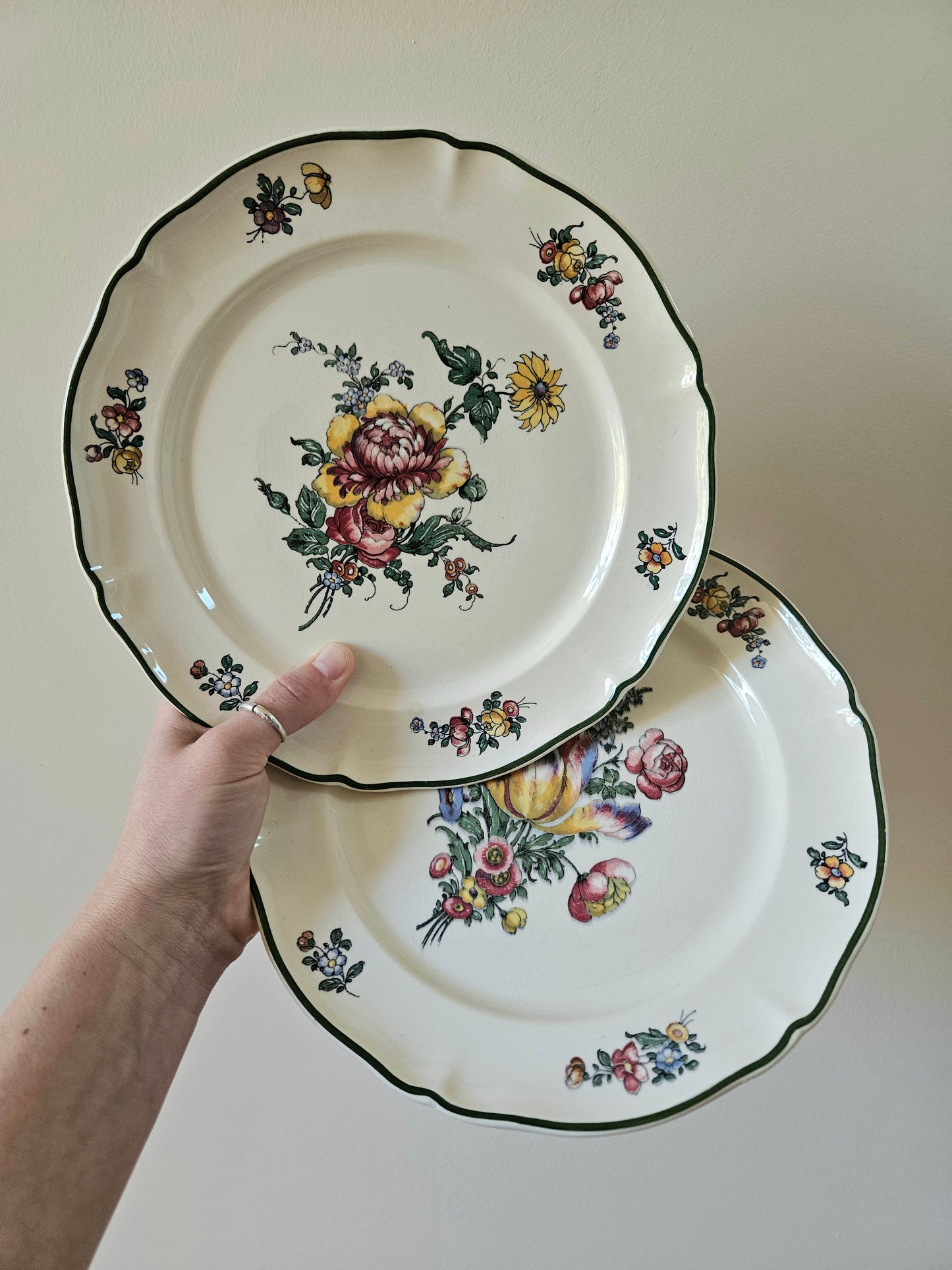 Assiette sur pied Villeroy et Boch 1562 #2