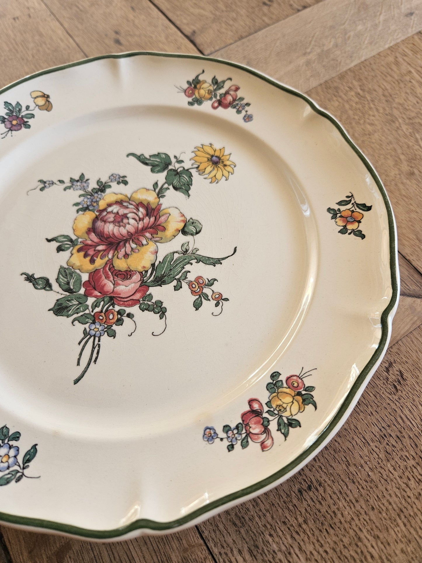 Assiette sur pied Villeroy et Boch 1562 #2