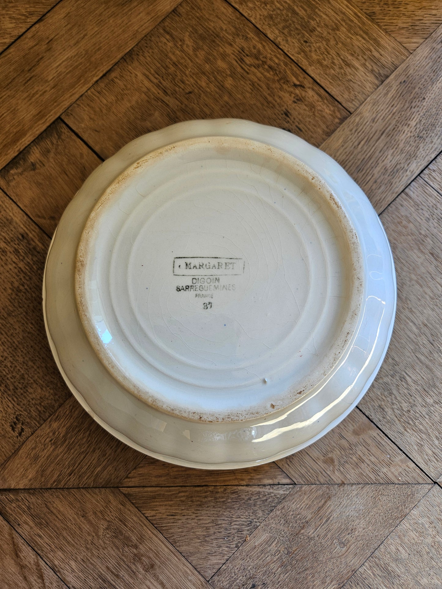 Saladier rétro Digoin, Margaret