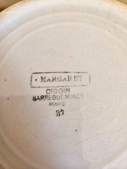 Saladier rétro Digoin, Margaret