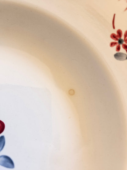 Assiettes creuses rétro Digoin, Margaret