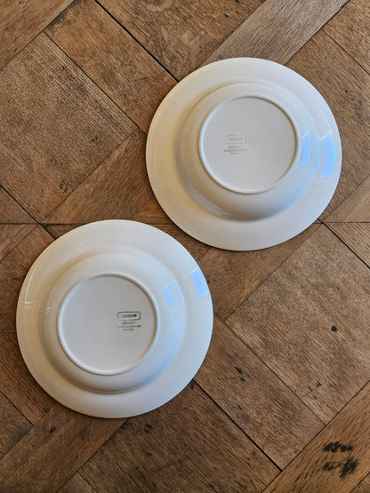 Assiettes creuses Digoin dépareillées
