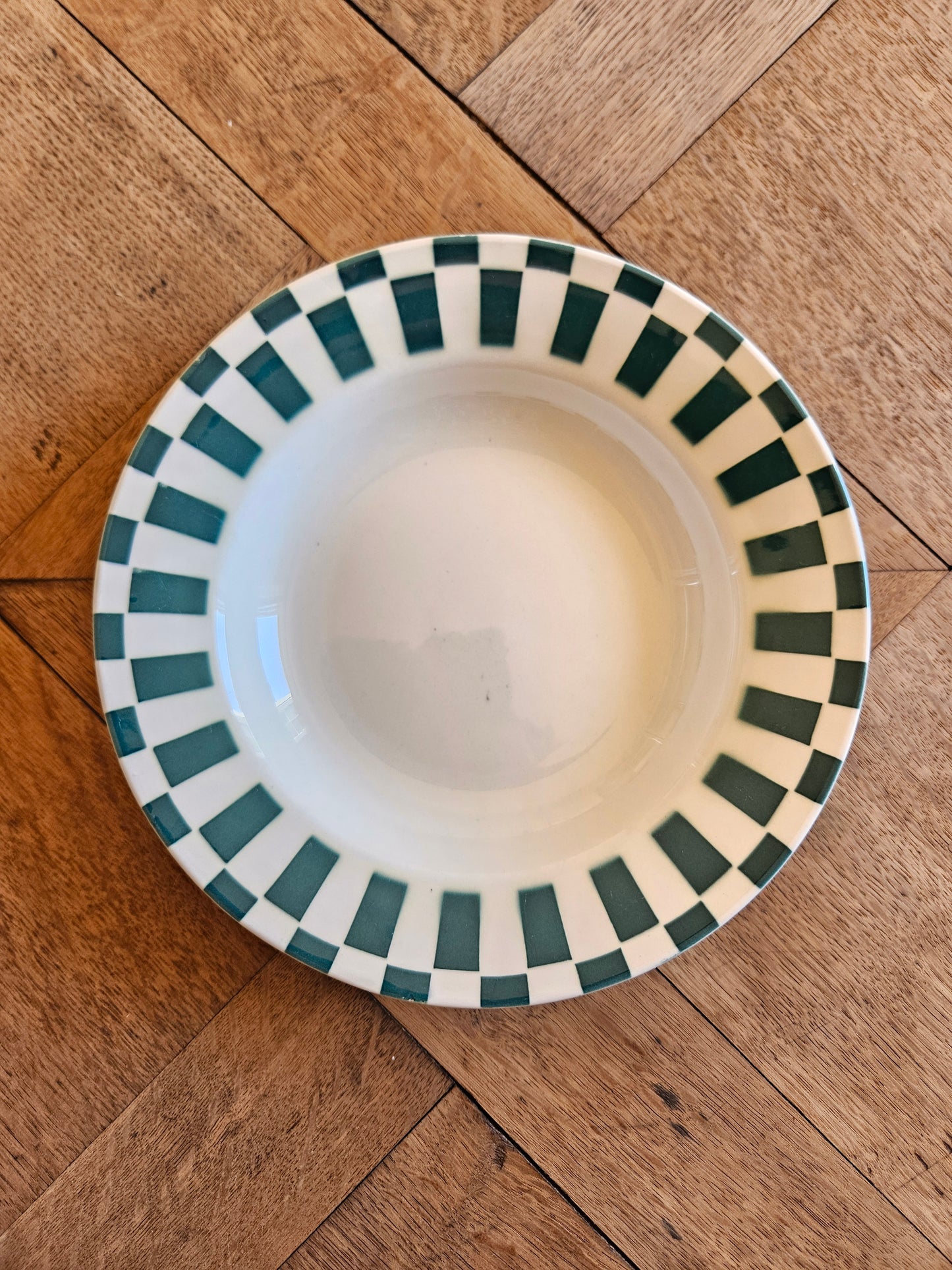 Assiettes creuses Digoin dépareillées