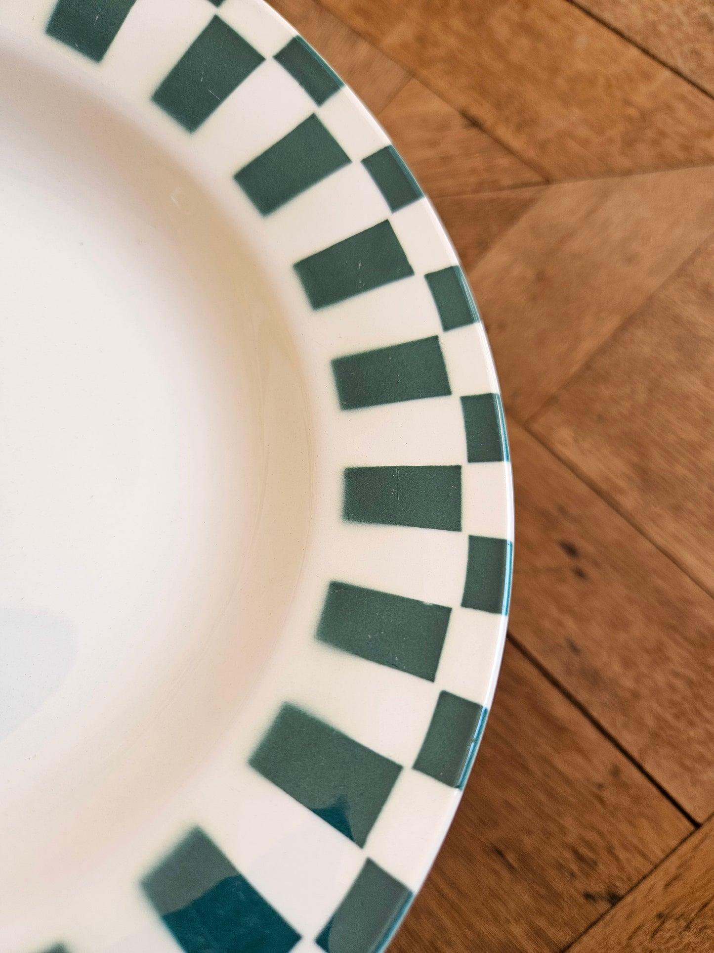 Assiettes creuses Digoin dépareillées