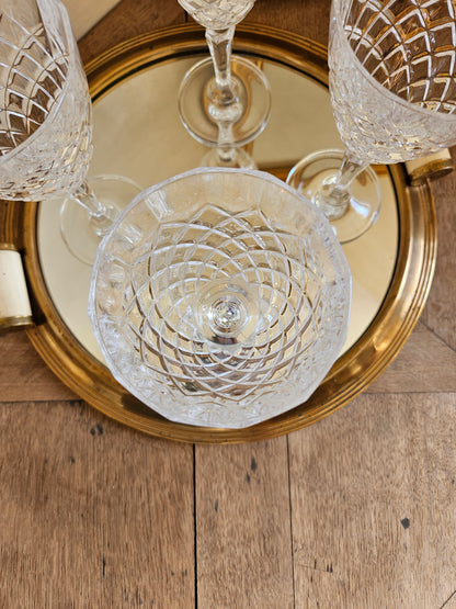 Verres à pied cristal d’Arques, Regina