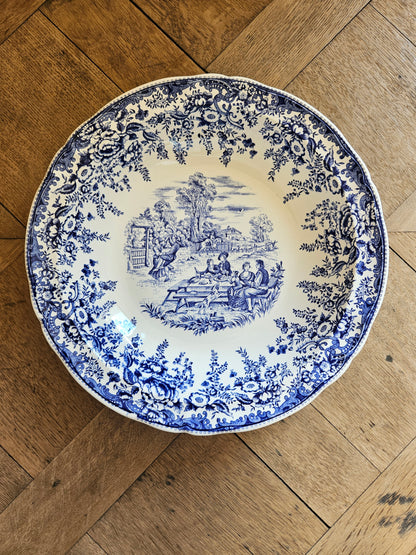 Plat creux vintage, repas champêtre