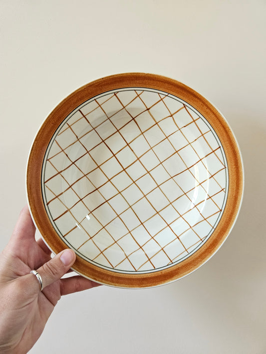 Assiettes creuses Gien, Michel