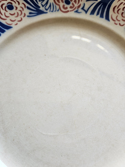 Assiettes plates Badonviller, Perros