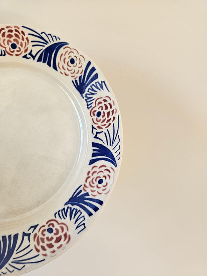 Assiettes plates Badonviller, Perros