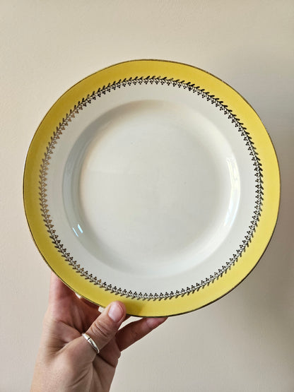Assiettes plates vintage Biarritz