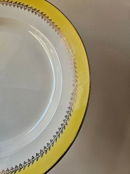 Assiettes plates vintage Biarritz