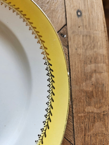 Assiettes plates vintage Biarritz