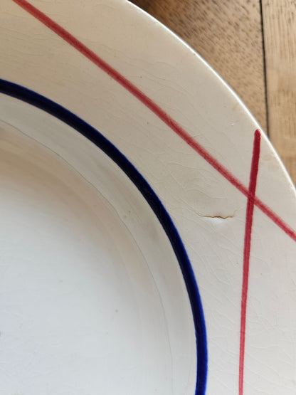 Assiettes creuses Gien, Irène