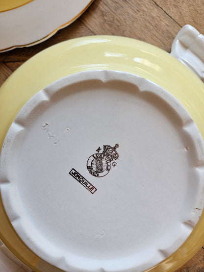 Soupière K&G Lunéville, Jonquille