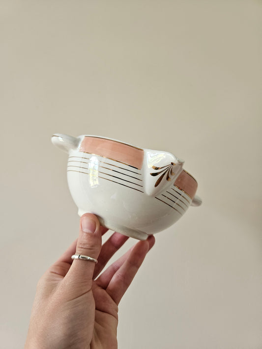Saucière K&G Lunéville rose