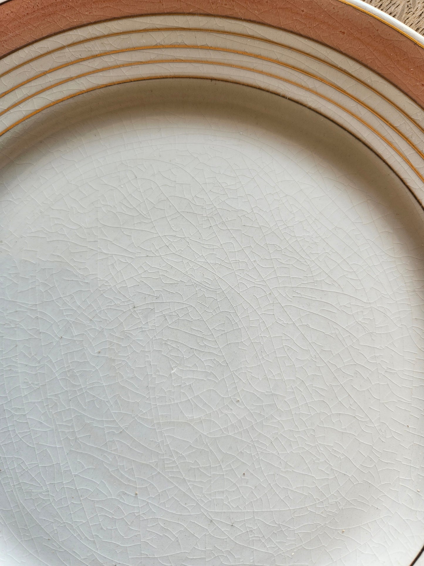 Assiettes plates K&G Lunéville roses