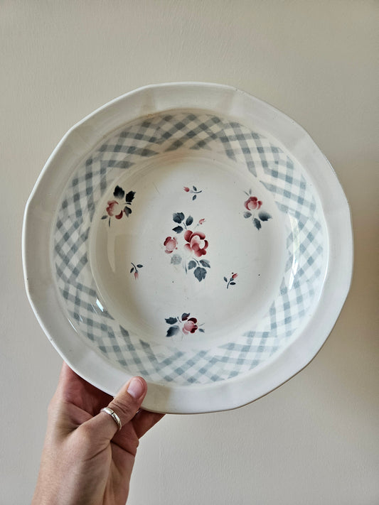 Plat creux rétro Digoin, Bastia