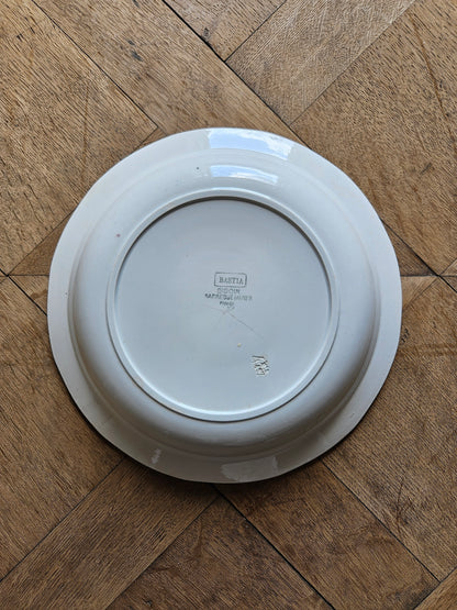 Plat creux rétro Digoin, Bastia